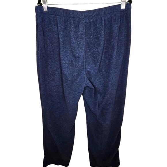 Croft and Barrow Fleece Straight Leg Lounge Pants, Elastic & Drawstring Waist L - Picture 3 of 8